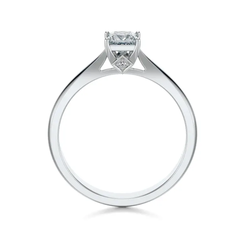 Pierścionek białe złoto z diamentami AJPZ_080